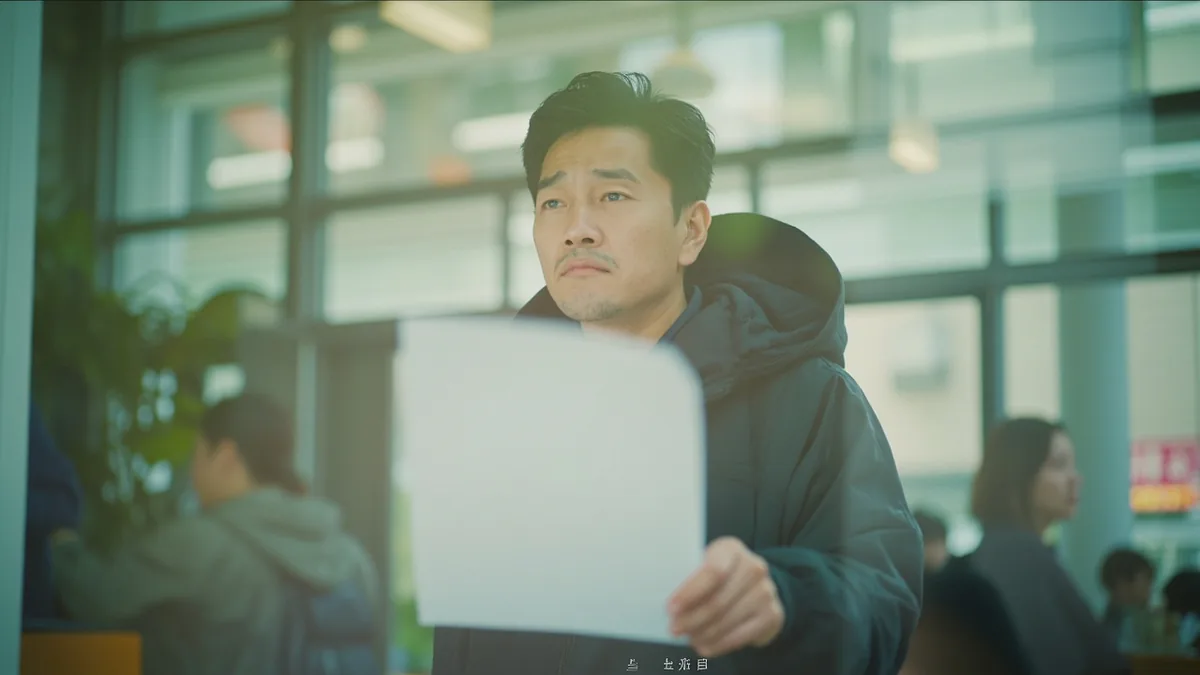不知所措(부지소조)의 뜻 "어찌할 바를 모름"을 나타낸 장면