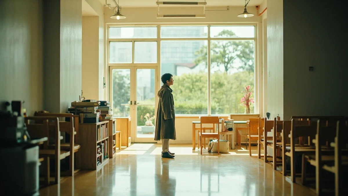 焕然一新(환연일신)의 뜻 "몰라볼 만큼 새로워짐"을 나타낸 장면