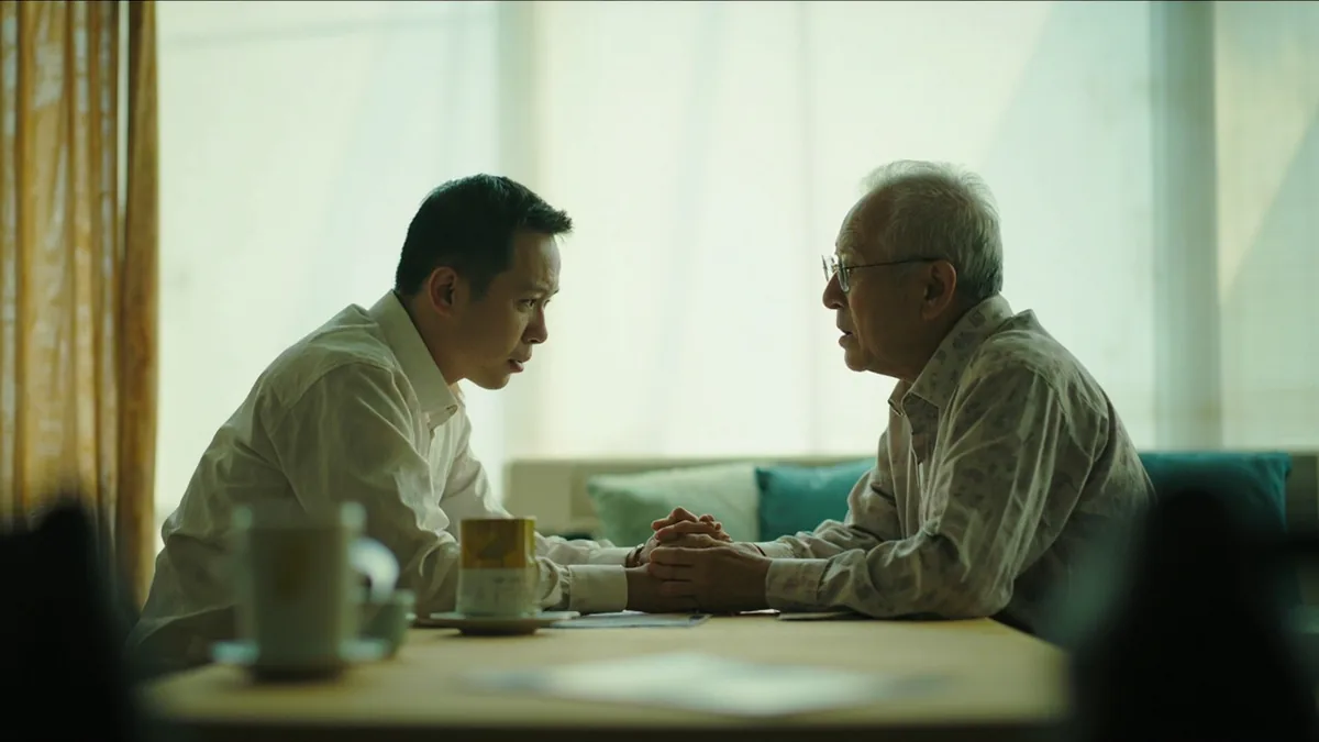 实话实说(실화실설)의 뜻 "있는 그대로 솔직하게 말함"을 나타낸 장면
