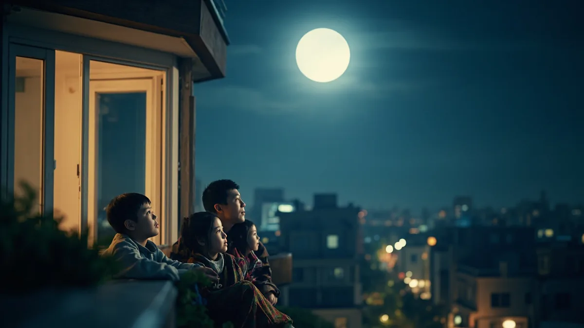 중국어로 "달구경" — 赏月 (shǎngyuè)