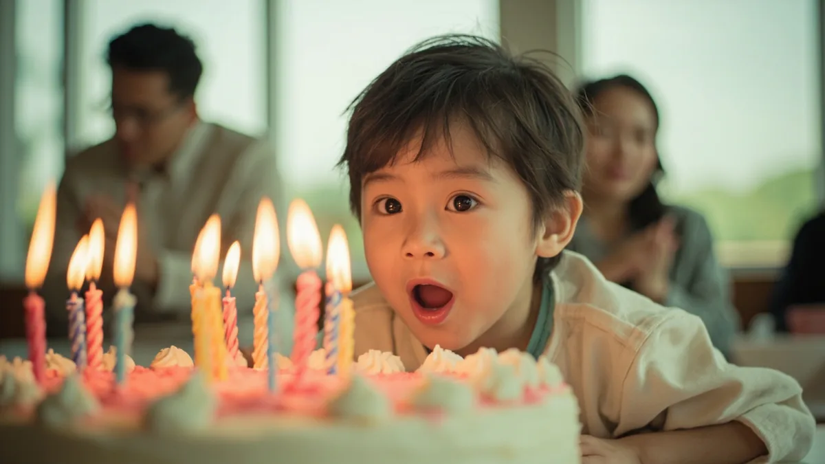 중국어로 "생일" — 生日 (shēngrì)