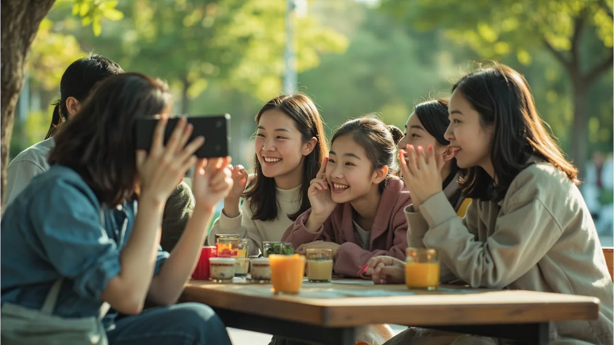 중국어로 "같이 사진 찍어도 돼요" — 可以一起拍照吗？ (kěyǐ yīqǐ pāizhào ma?)
