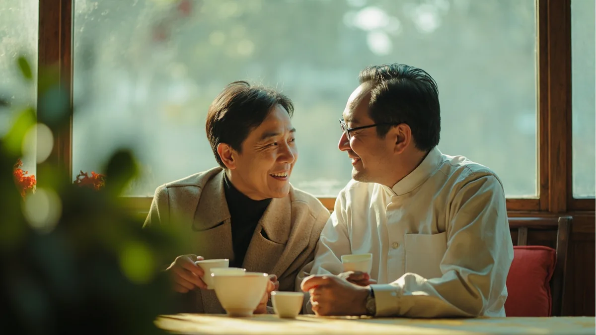 중국어로 "중국 친구" — 中国朋友 (Zhōngguó péngyou)