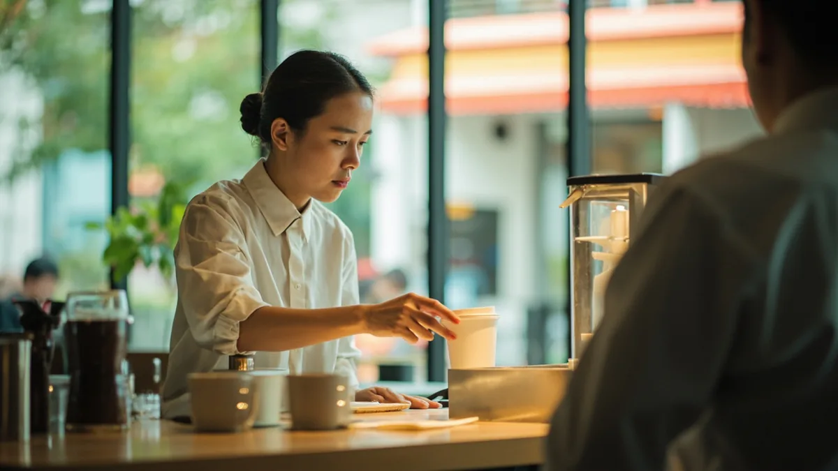 중국어로 "곧 나와요" — 马上就来 (mǎshàng jiù lái)