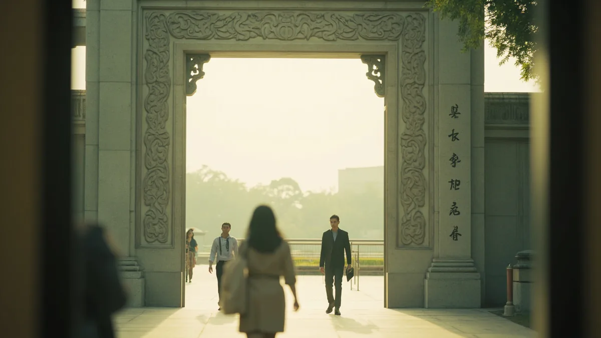 중국어로 "용문" — 龙门 (Lóngmén)