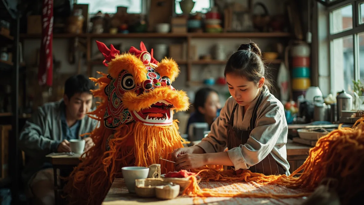 중국어로 "용" — 龙 (lóng)