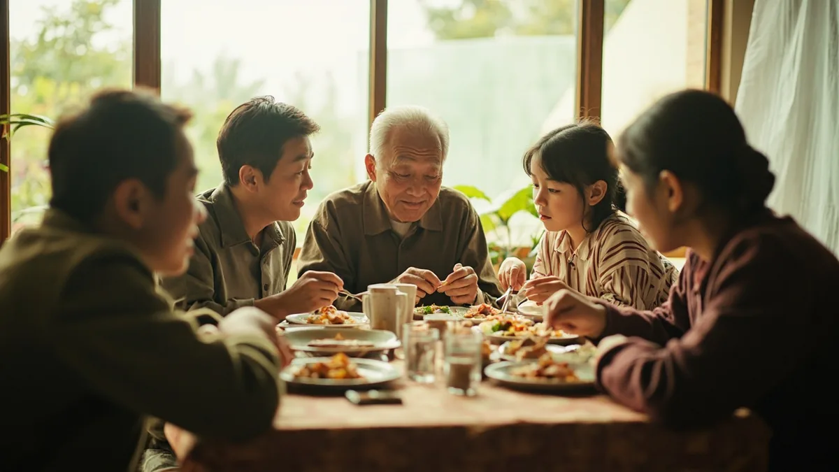 중국어로 "가족" — 家庭 (jiātíng)