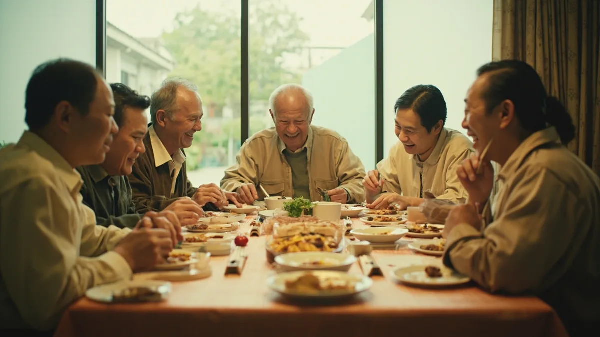 중국어로 "온 가족이 모이다" — 团圆 (tuányuán)