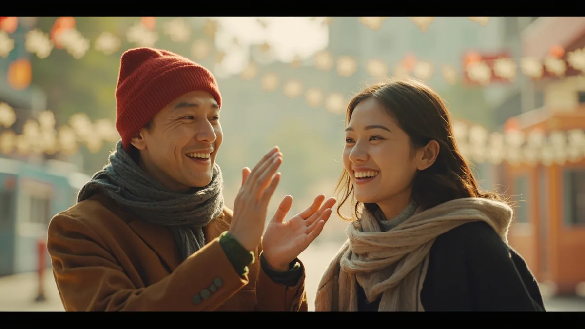 중국어로 "명절 잘 보내세요" — 节日快乐 (jiérì kuàile)