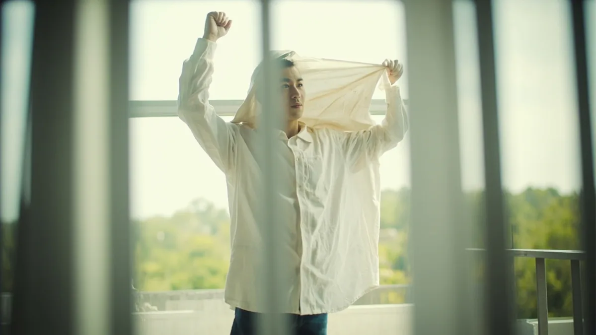 중국어로 "옷 입다" — 穿衣服 (chuān yīfu)