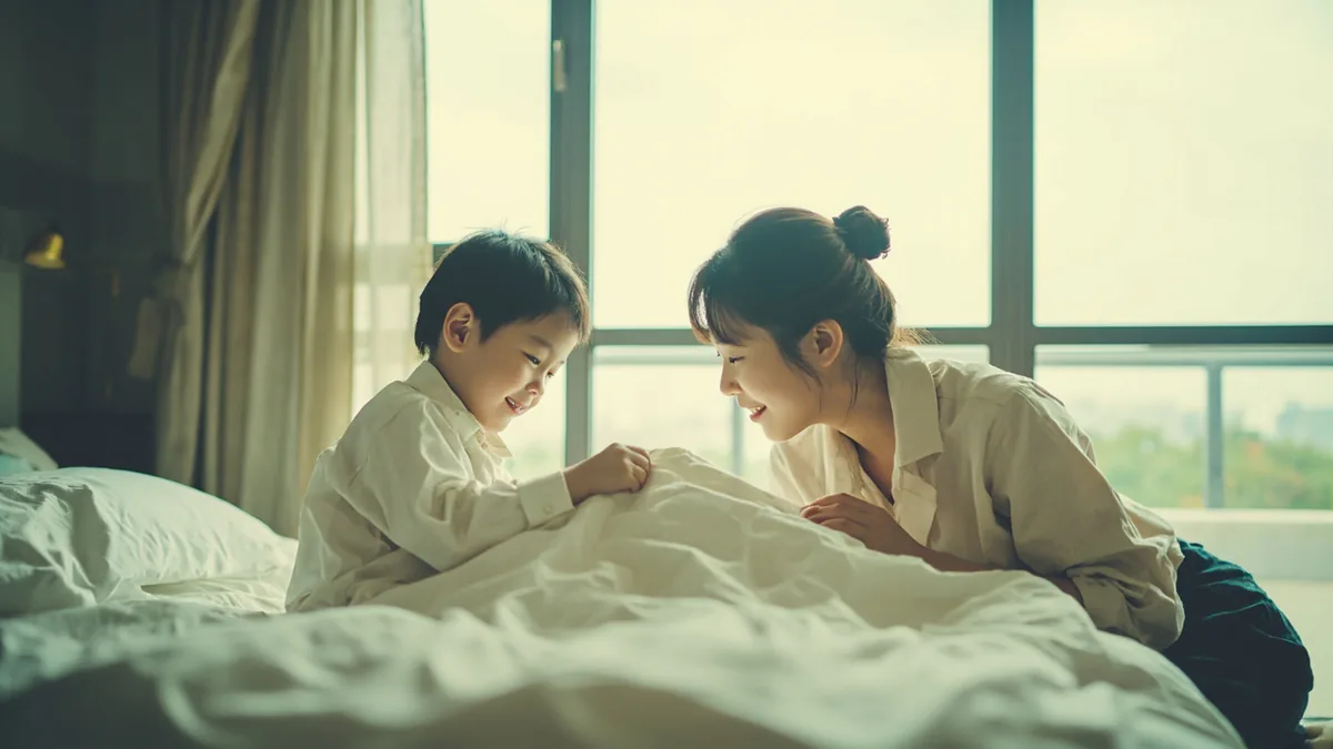 중국어로 "잘 자, 좋은 꿈 꿔" — 晚安，好梦 (wǎn'ān, hǎo mèng)