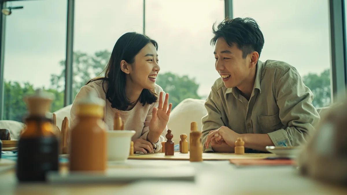 중국어로 "재밌게 놀아" — 玩得开心 (wán de kāixīn)