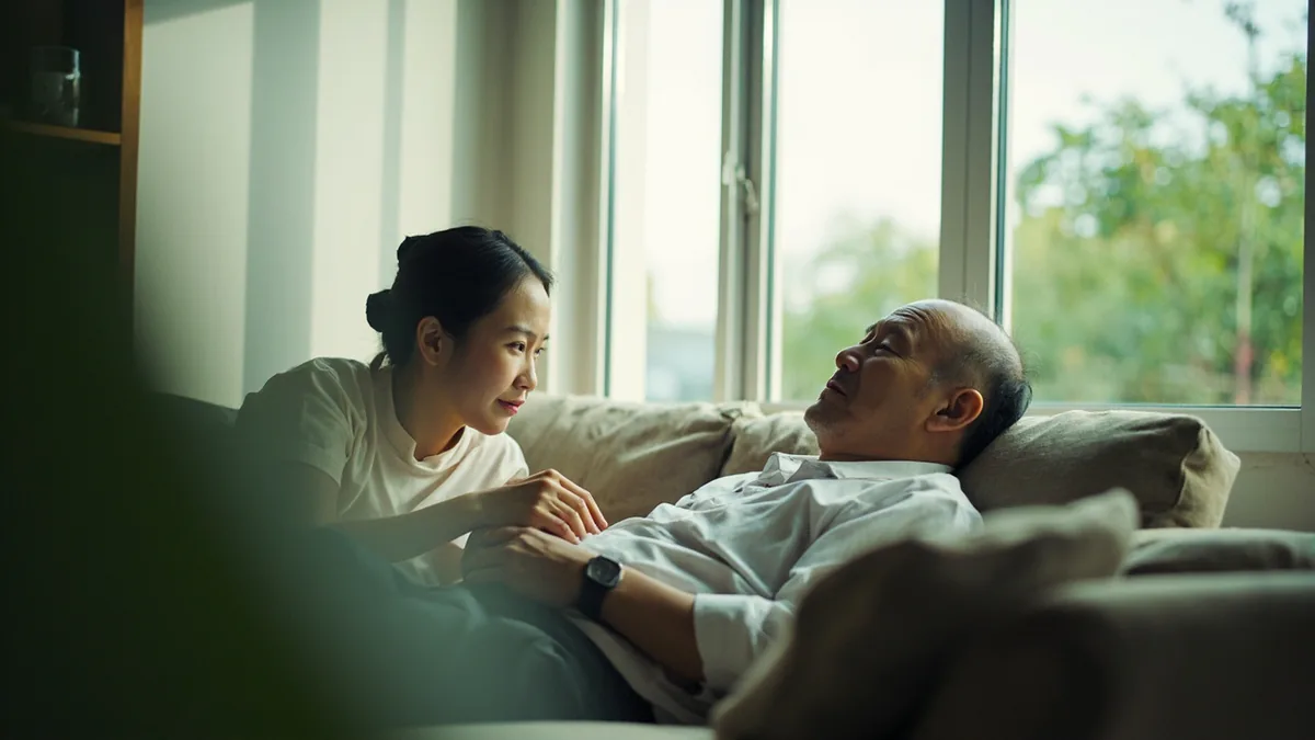 중국어로 "몸은 좀 어때요" — 你感觉怎么样? (nǐ gǎnjué zěnmeyàng?)