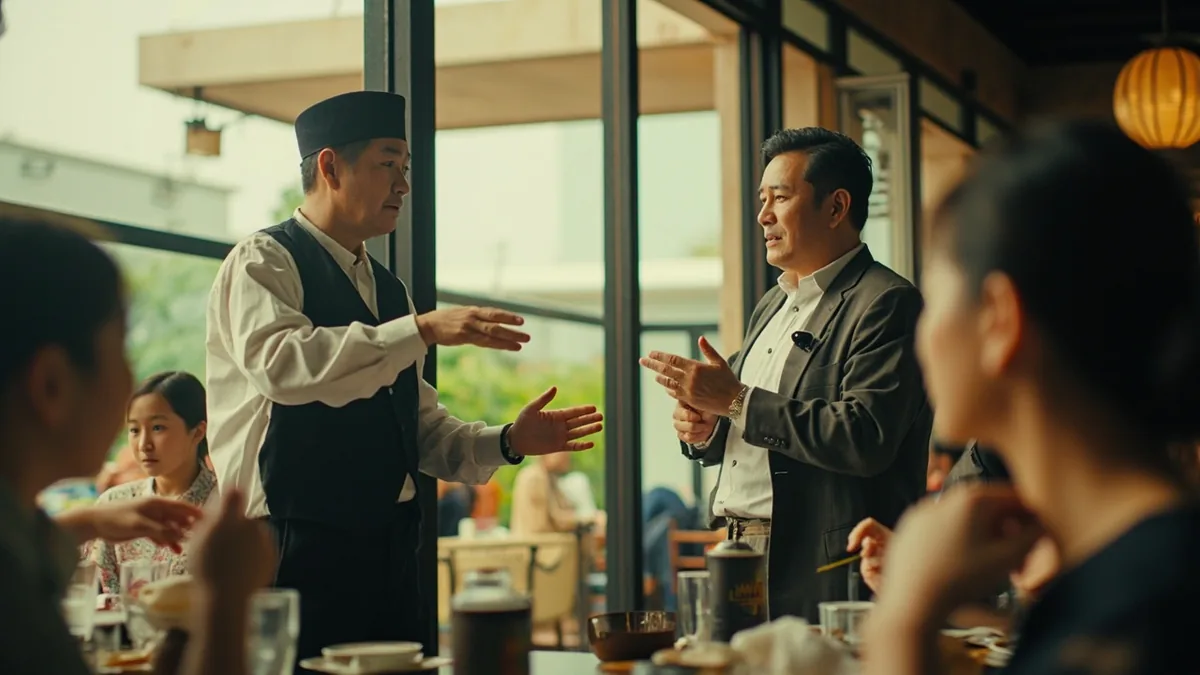 중국어로 "몇 분이세요" — 几位？ (jǐ wèi?)