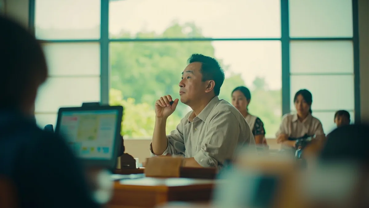 중국어로 "질문이 있어요" — 我有一个问题 (wǒ yǒu yī gè wèntí)