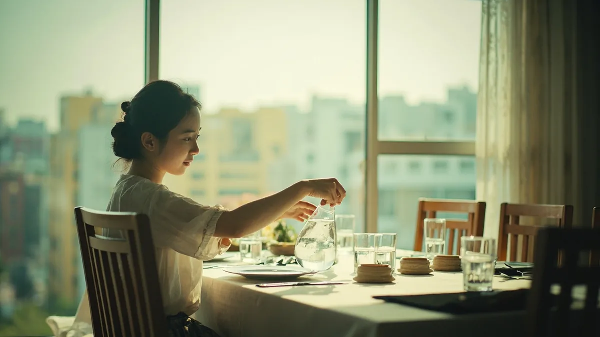 중국어로 "나 목말라" — 我渴了 (wǒ kě le)