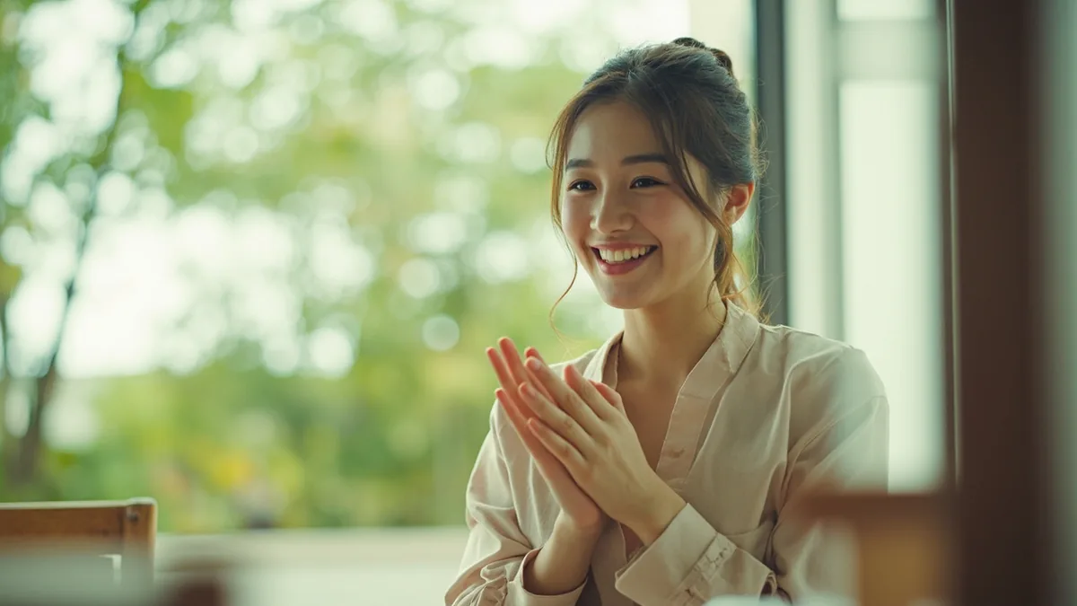 중국어로 "정말 기뻐요" — 我很开心 (wǒ hěn kāixīn)
