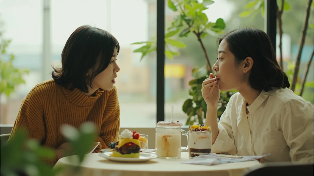 중국어로 "맛있어요" — 好吃吗？ (hǎochī ma?)