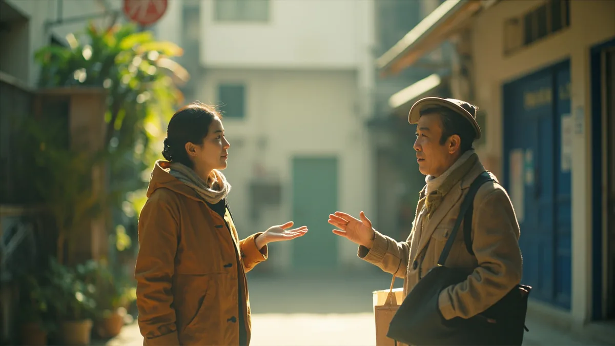 중국어로 "근처에 마트 있어요" — 这附近有超市吗？ (zhè fùjìn yǒu chāoshì ma?)
