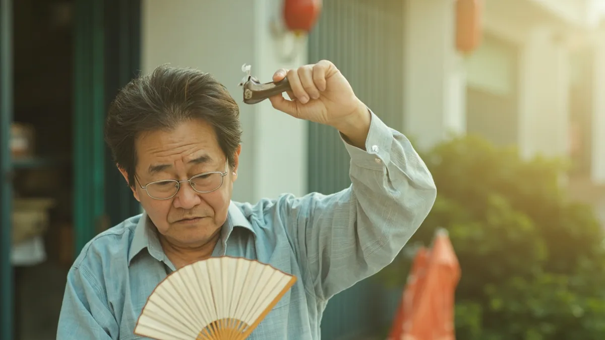 중국어로 "오늘 더워요" — 今天很热 (jīntiān hěn rè)
