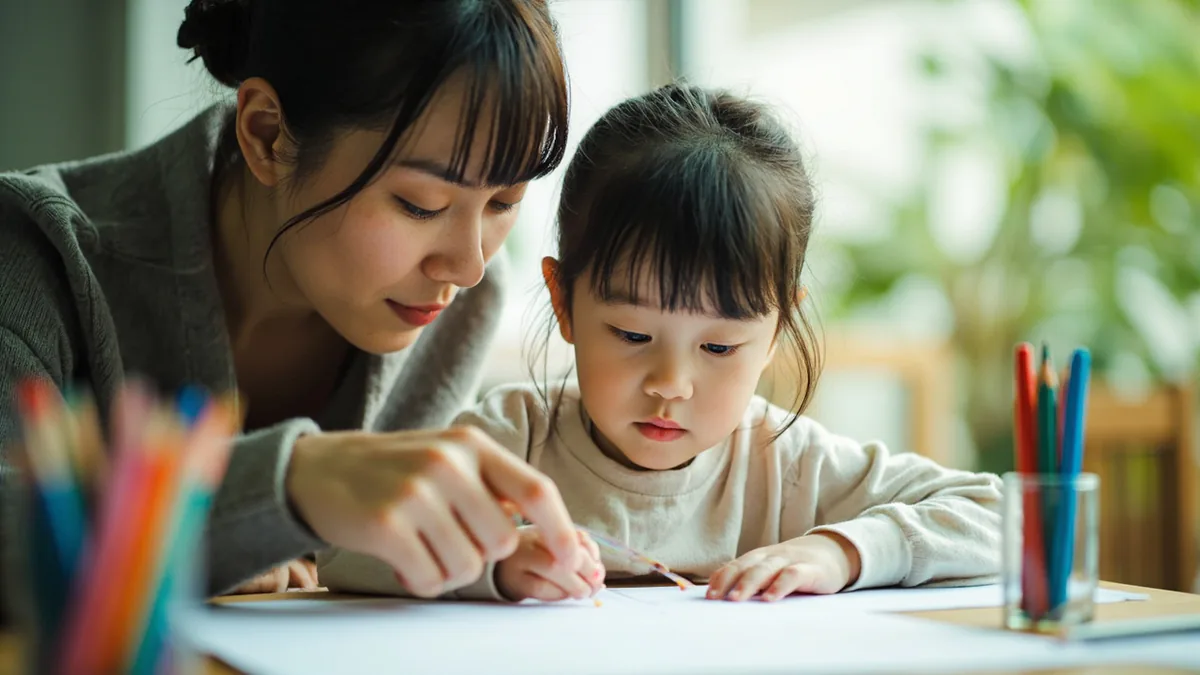 중국어로 "그림 그리자" — 画画吧 (huàhuà ba)