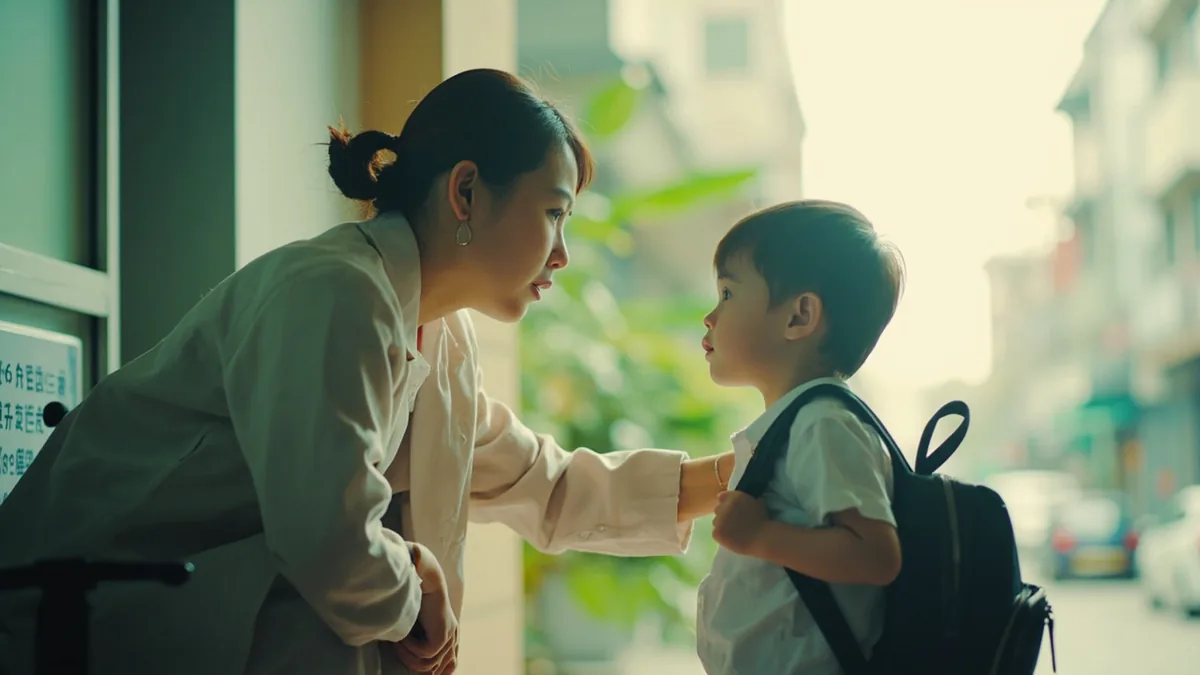 중국어로 "선생님 말씀 잘 들어" — 听老师的话 (tīng lǎoshī de huà)