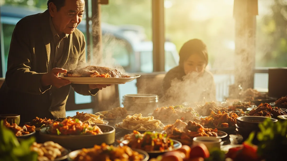 중국어로 "해마다 풍족하세요" — 年年有余 (niánnián yǒu yú)