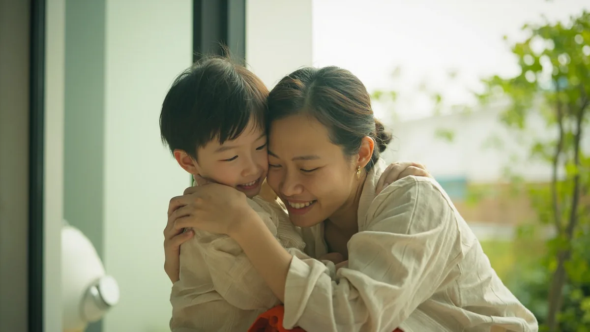 중국어로 "엄마가 사랑해" — 妈妈爱你 (māma ài nǐ)