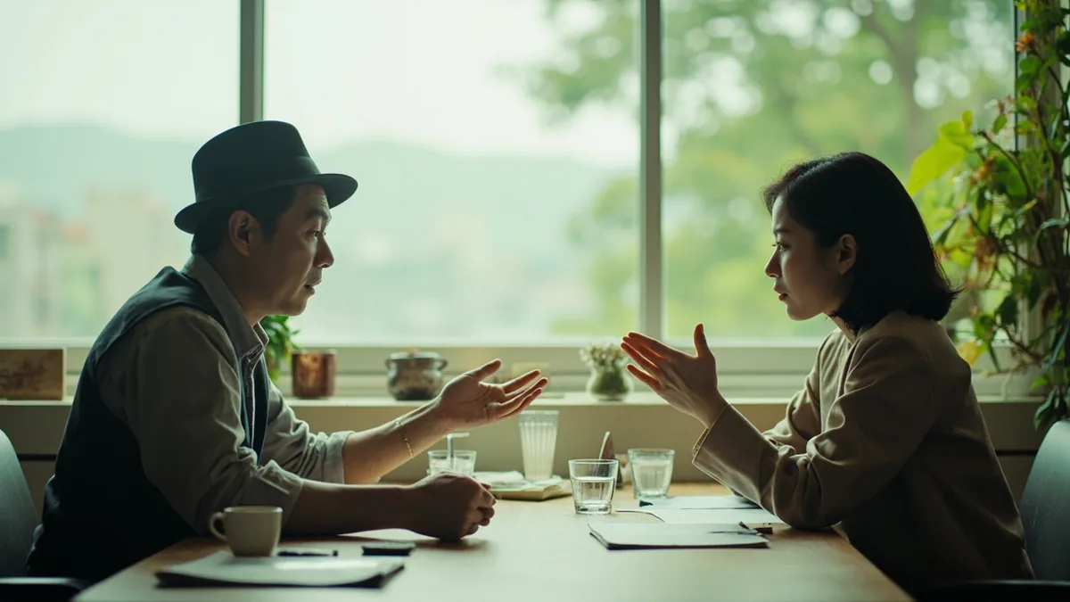 중국어로 "말씀하세요" — 请讲 (qǐng jiǎng)