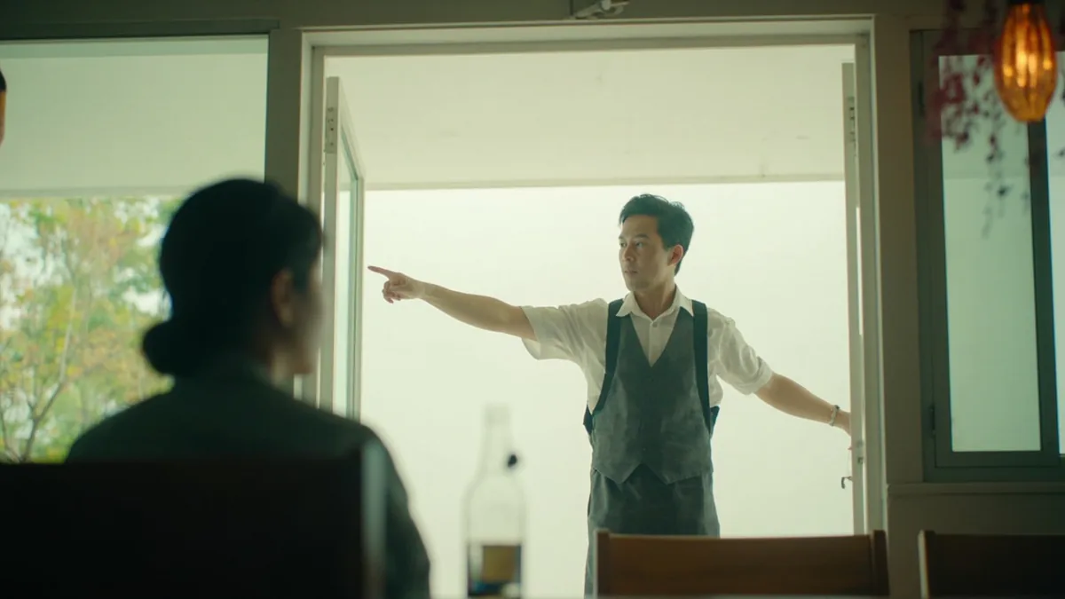중국어로 "화장실은 안쪽에 있어요" — 洗手间在里面 (xǐshǒujiān zài lǐmiàn)