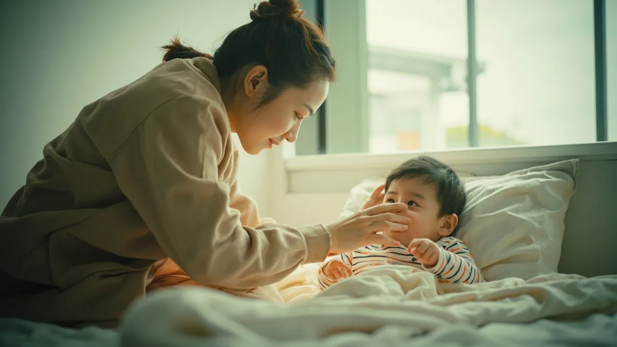 중국어로 "잘 시간이야" — 该睡觉了 (gāi shuìjiào le.)