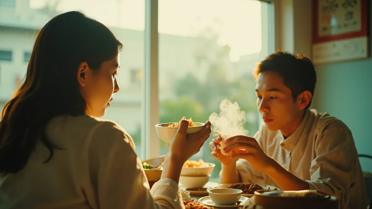 중국어로 "이거 먹어 봐" — 尝尝这个 (chángchang zhège)