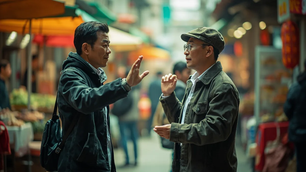 중국어로 "기다려" — 等 (děng)