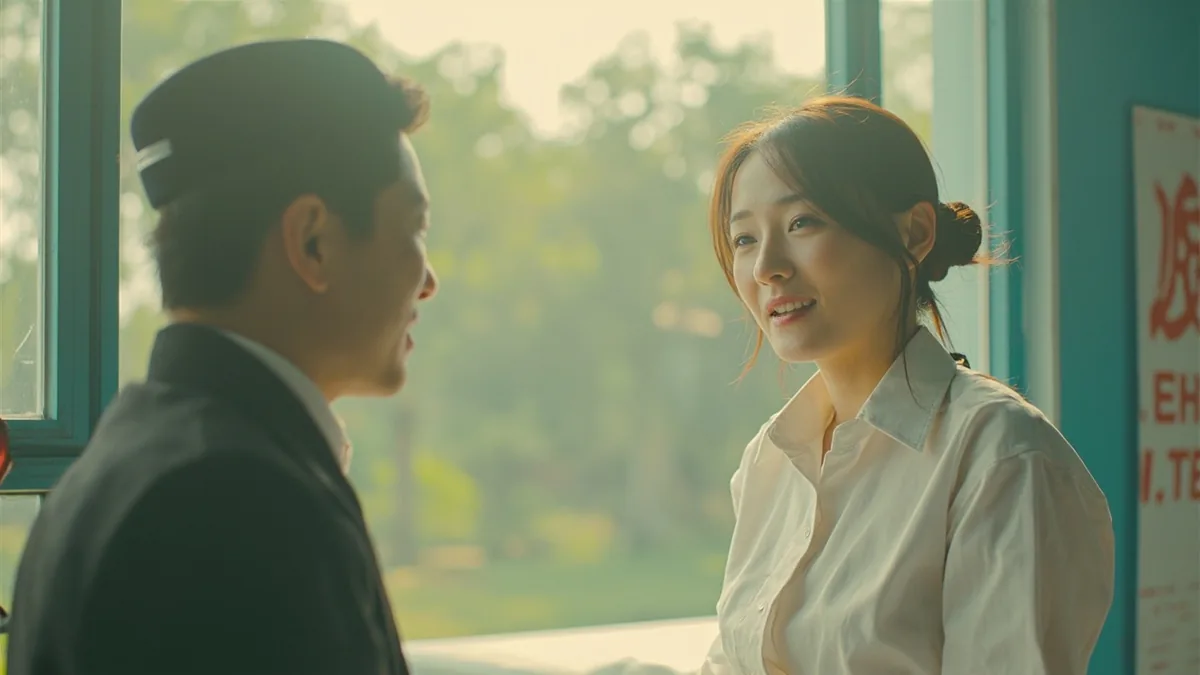 중국어로 "몇 시에 문 열어요" — 几点开门？ (jǐ diǎn kāi mén?)