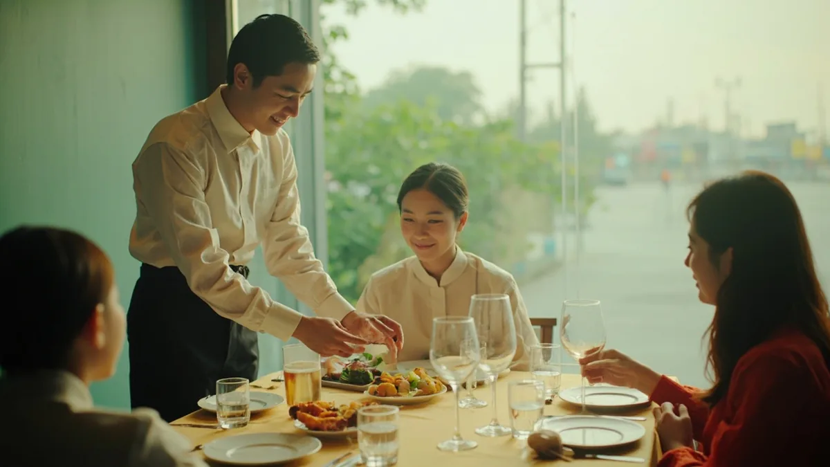 중국어로 "지금 계산하시겠어요" — 现在结账吗？ (xiànzài jiézhàng ma?)