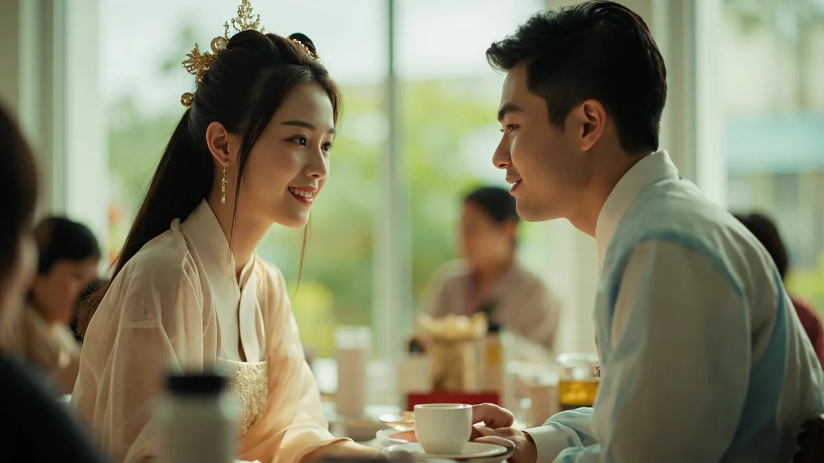 중국어로 "너 정말 예쁘다" — 你真漂亮 (nǐ zhēn piàoliang)